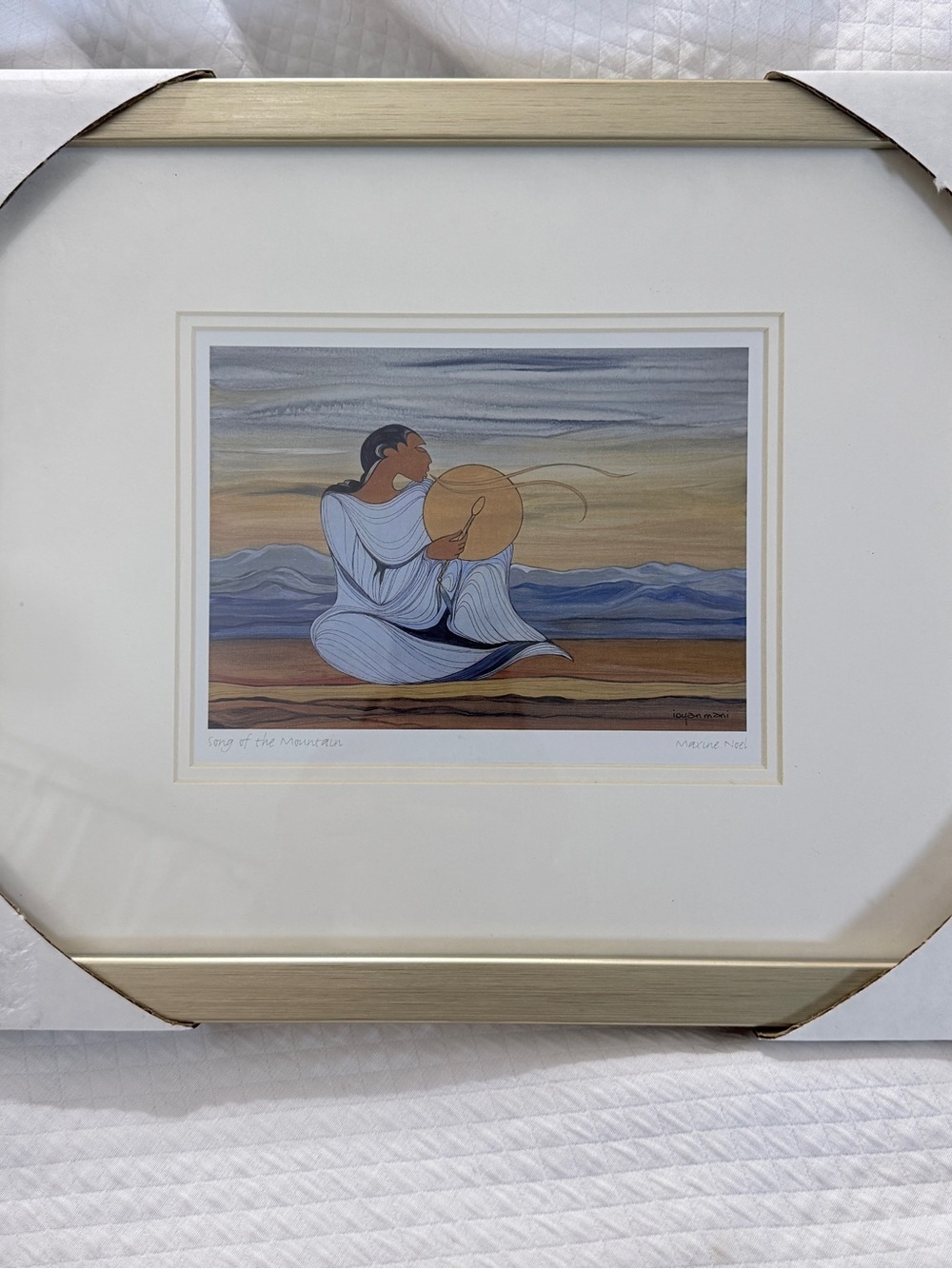 Maxine Noel Song of the Mountain Framed Art Print Indigenous Collection